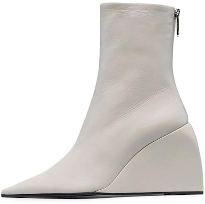 (Women) Off-White Dolls Wedge Boots 'White' OWIE014F21LEA0010900 Buy (Women) Off-White Dolls Wedge Boots 'White' OWIE014F21LEA0010900