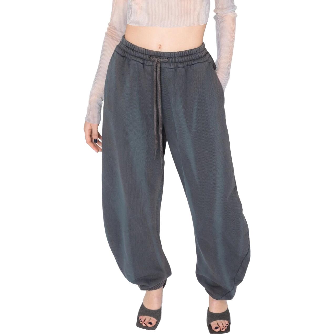 (Women) OFF-WHITE Faded Jogger Pants Loose Fit  - Dark Grey OWCH018S23JER0016000 圖 6