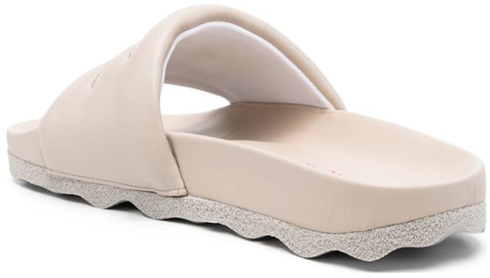 (W) Sandal Rata Off-White 'Kulit Beige'. OWIT001S23LEA0013103 Shop (W) Sandal Rata Off-White 'Kulit Beige'. OWIT001S23LEA0013103