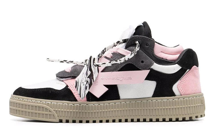 (W) Off-White Floating Arrow 'Black Pink'