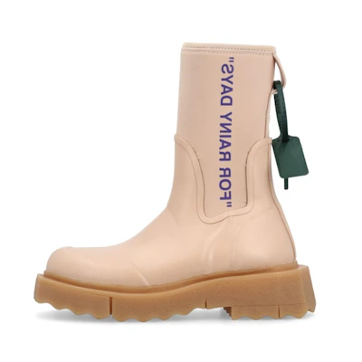 (W) Off-White For Rainy Days Rain Boot Rose