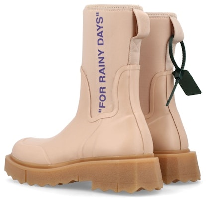 OFF-WHITE 套穿 短靴 女款 淺粉色 Shop OFF-WHITE 套穿 短靴 女款 淺粉色