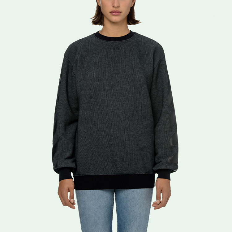(Women) Off-White FW20 Arrow Print Crewneck Sweatshirt Women’s Dark Grey OWBA046E20JER0041010 圖 4