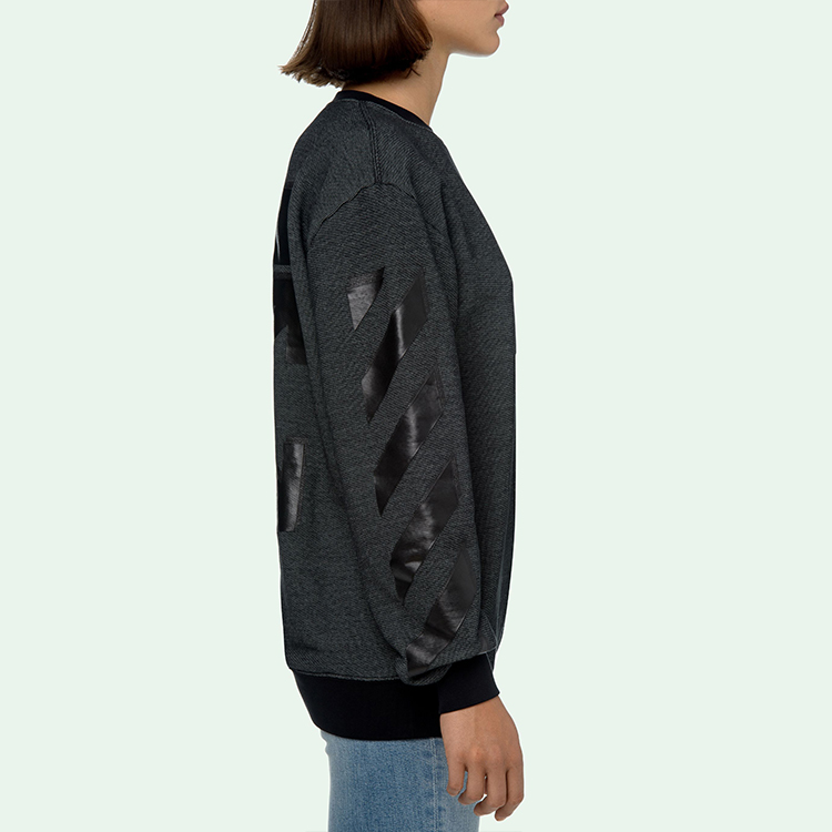 (Women) Off-White FW20 Arrow Print Crewneck Sweatshirt Women’s Dark Grey OWBA046E20JER0041010 圖 6