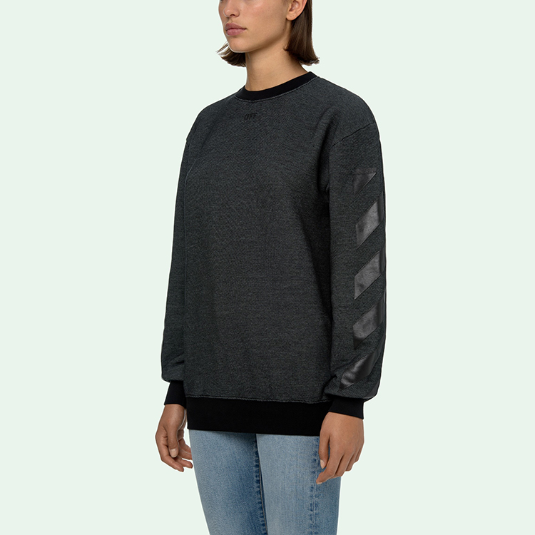 (Women) Off-White FW20 Arrow Print Crewneck Sweatshirt Women’s Dark Grey OWBA046E20JER0041010 圖 7