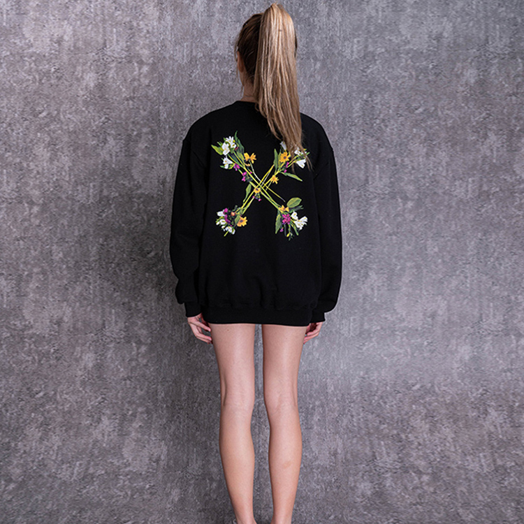 (Women) OFF-WHITE FW20 Black Plant Arrow Crewneck Sweatshirt Black OWBA046E20JER0011055 圖 5