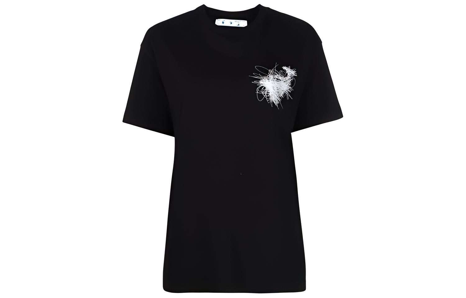 (Women) OFF-WHITE FW21 Black Arrow Print Relaxed Fit T-Shirt OWAA089F21JER0131001