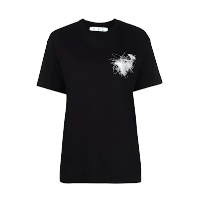 (Women) OFF-WHITE FW21 Black Arrow Print Relaxed Fit T-Shirt OWAA089F21JER0131001