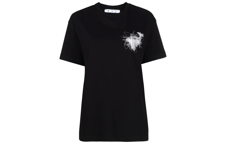 (Women) OFF-WHITE FW21 Black Arrow Print Relaxed Fit T-Shirt OWAA089F21JER0131001 圖 2
