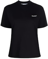 (Women) OFF-WHITE FW21 Logo Black Short Sleeve T-Shirt. OWAA049C99JER0011001 (Women) OFF-WHITE FW21 Logo Black Short Sleeve T-Shirt. OWAA049C99JER0011001