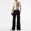 Lookbook (Women) OFF-WHITE FW21 Loose Fit Wide-Leg Logo Sweatpants Black OWCH011C99JER0011001