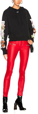 (Women) OFF-WHITE FW22 Floral Print Hoodie Black Regular Fit OWBB016R180030091088 Shop (Women) OFF-WHITE FW22 Floral Print Hoodie Black Regular Fit OWBB016R180030091088