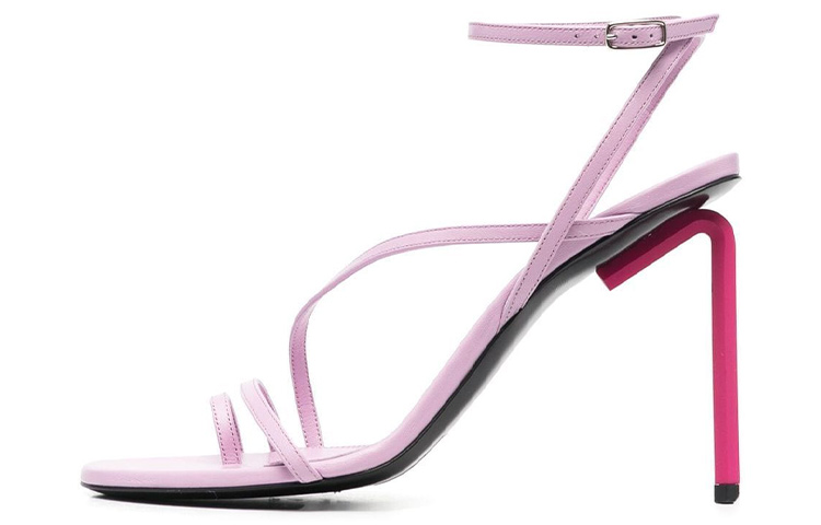 (W) Off-White High-Heel Sandal 'Pink'