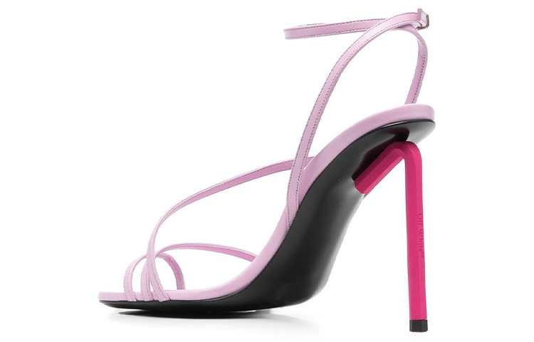 (W) Off-White High-Heel Sandal 'Pink' 圖 4