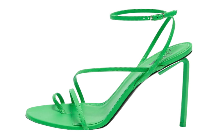 (W) Off-White High-Shine Black Blue