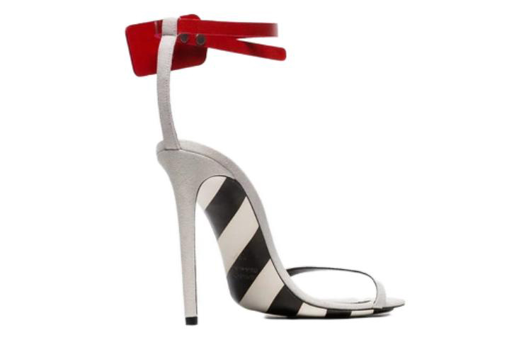 Lookbook (Women) Off-White High-Top Leather Slides 'Fashion Buckle White' OWIA139R19D310160200