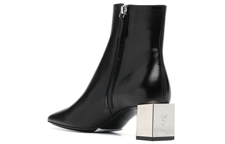 (W) Off-White High-Top Sneakers 'Metallic Black' 圖 3