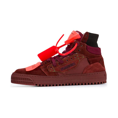 (W) Off-White High 'Deep Red'
