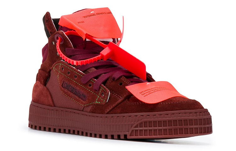 (W) Off-White High 'Deep Red' 圖 3