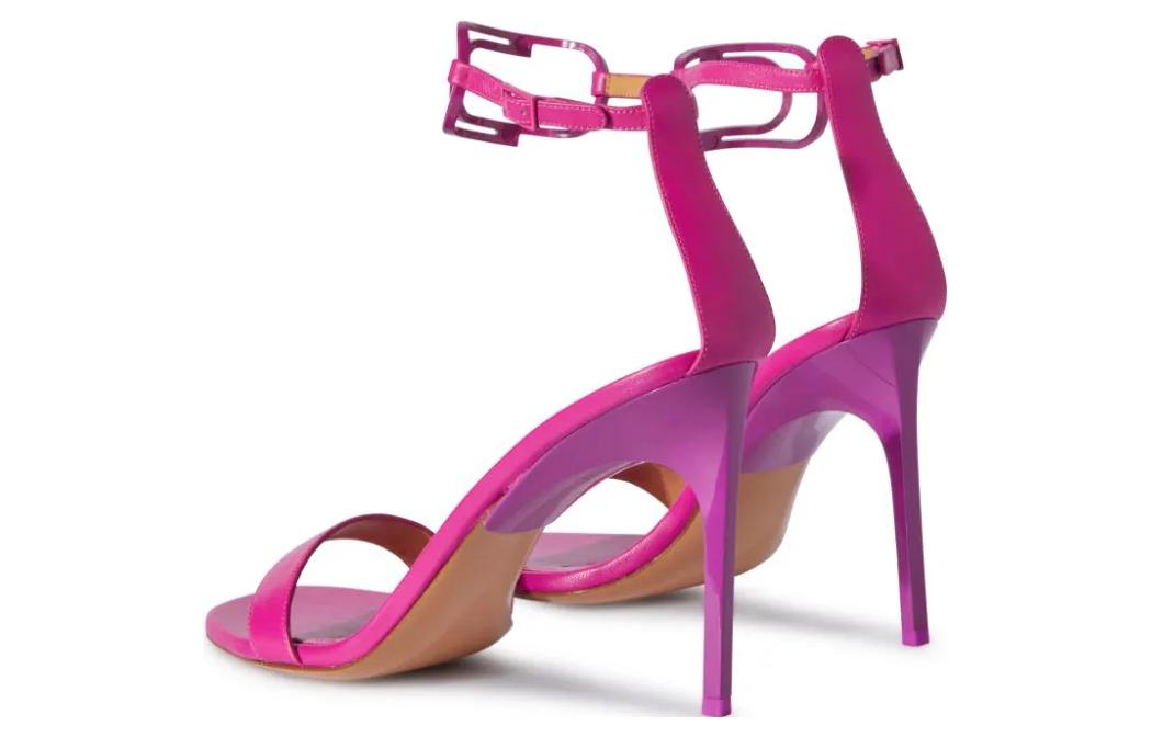 (W) Off-White High Heel Buckle Slide 'Peach Pink' 圖 5