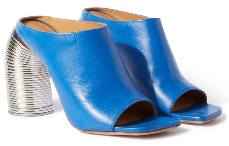 Order (W) Off-White 高跟凉鞋 '蓝色' OWIH048S23LEA0014520