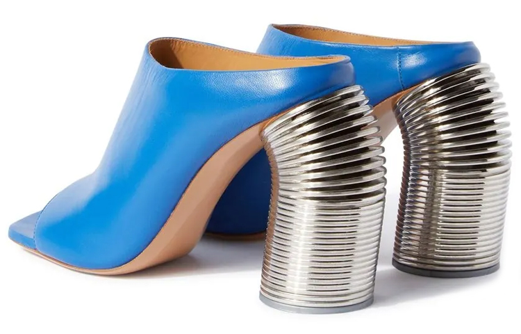 Lookbook (W) Off-White 高跟凉鞋 '蓝色' OWIH048S23LEA0014520