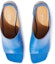 Shop (W) Sandal Tumit Tinggi Off-White 'Biru' OWIH048S23LEA0014520