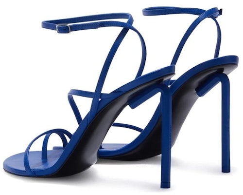 (Women) Off-White High Heel Sandals 'Elegant Blue Strap' OWIH022S22LEA0014500 Lookbook (Women) Off-White High Heel Sandals 'Elegant Blue Strap' OWIH022S22LEA0014500