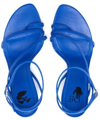 (Women) Off-White High Heel Sandals 'Elegant Blue Strap' OWIH022S22LEA0014500 Shop (Women) Off-White High Heel Sandals 'Elegant Blue Strap' OWIH022S22LEA0014500