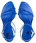 Shop (W) Sandal Tumit Tinggi Off-White 'Elegant Blue Strap' OWIH022S22LEA0014500