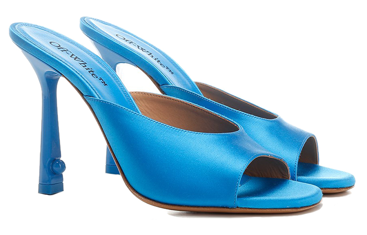 (W) Off-White High Heel Slide 'Fashion Blue' 圖 2