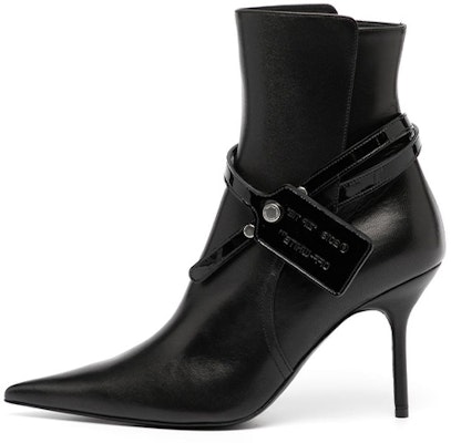 (Women) Off-White High Top Boot 'Black Leather' OWID016F22LEA0022101 Buy (Women) Off-White High Top Boot 'Black Leather' OWID016F22LEA0022101