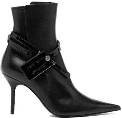 (Women) Off-White High Top Boot 'Black Leather' OWID016F22LEA0022101 Order (Women) Off-White High Top Boot 'Black Leather' OWID016F22LEA0022101