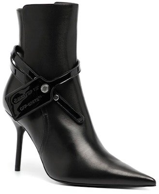 (Women) Off-White High Top Boot 'Black Leather' OWID016F22LEA0022101 Lookbook (Women) Off-White High Top Boot 'Black Leather' OWID016F22LEA0022101