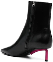 Lookbook (W) Bota Alta Off-White 'Cuero Negro' OWID015F22LEA0011032