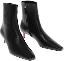 Shop (W) Bota Alta Off-White 'Cuero Negro' OWID015F22LEA0011032