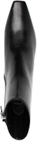Purchase (W) Bota Alta Off-White 'Cuero Negro' OWID015F22LEA0011032
