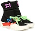 Lookbook (W) Off-White High Top Platform Sneakers 'Hitam' OWIA132R19B83016