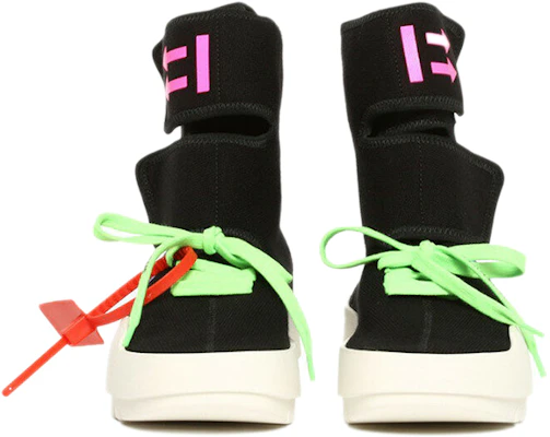(W) Off-White 黑色高帮厚底运动鞋 OWIA132R19B83016 Shop (W) Off-White 黑色高帮厚底运动鞋 OWIA132R19B83016