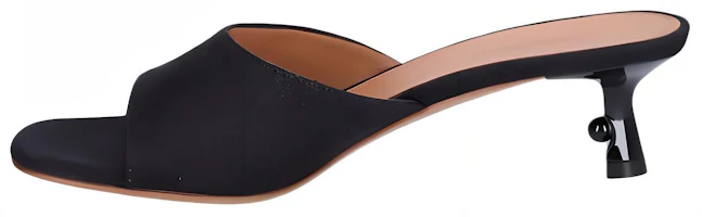 (Women) Off-White Leather Round Toe Slide 'Black Stiletto' OWIJ027S24FAB0011009 (Women) Off-White Leather Round Toe Slide 'Black Stiletto' OWIJ027S24FAB0011009