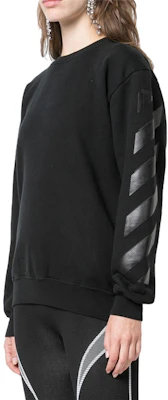 (W) OFF-WHITE Logo Baju Sejuk Kapas Oversized Wanita Hitam OMBA046E19F30096-1010 Purchase (W) OFF-WHITE Logo Baju Sejuk Kapas Oversized Wanita Hitam OMBA046E19F30096-1010