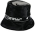 Buy (W) Sombrero Pescador Negro OFF-WHITE Logo OWLB013F20FAB0011001