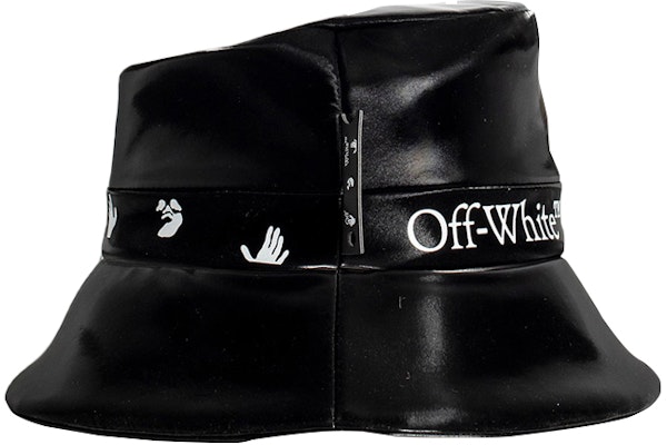 (W) Sombrero Pescador Negro OFF-WHITE Logo OWLB013F20FAB0011001 Shop (W) Sombrero Pescador Negro OFF-WHITE Logo OWLB013F20FAB0011001