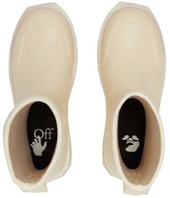 (W) オフホワイト ロゴレインブーツ (エクリュ) OWIE016S22MAT001-0125 Lookbook (W) オフホワイト ロゴレインブーツ (エクリュ) OWIE016S22MAT001-0125