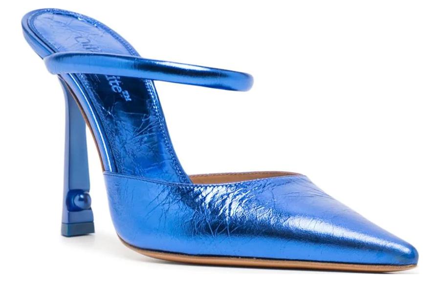 (W) Off-White Lollipop Metal Mule Blue 圖 2