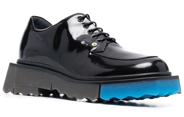 (W) Off-White Low-Top 'Black Blue' 圖 2