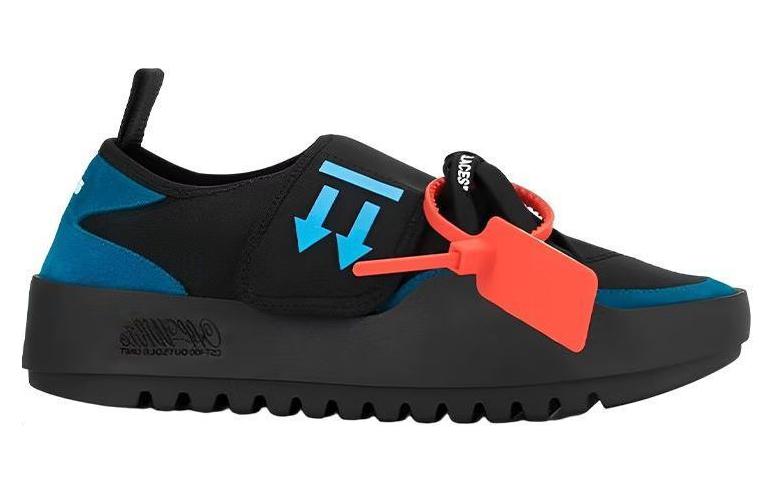 (W) Off-White Low 'Black Blue Velcro' 圖 2
