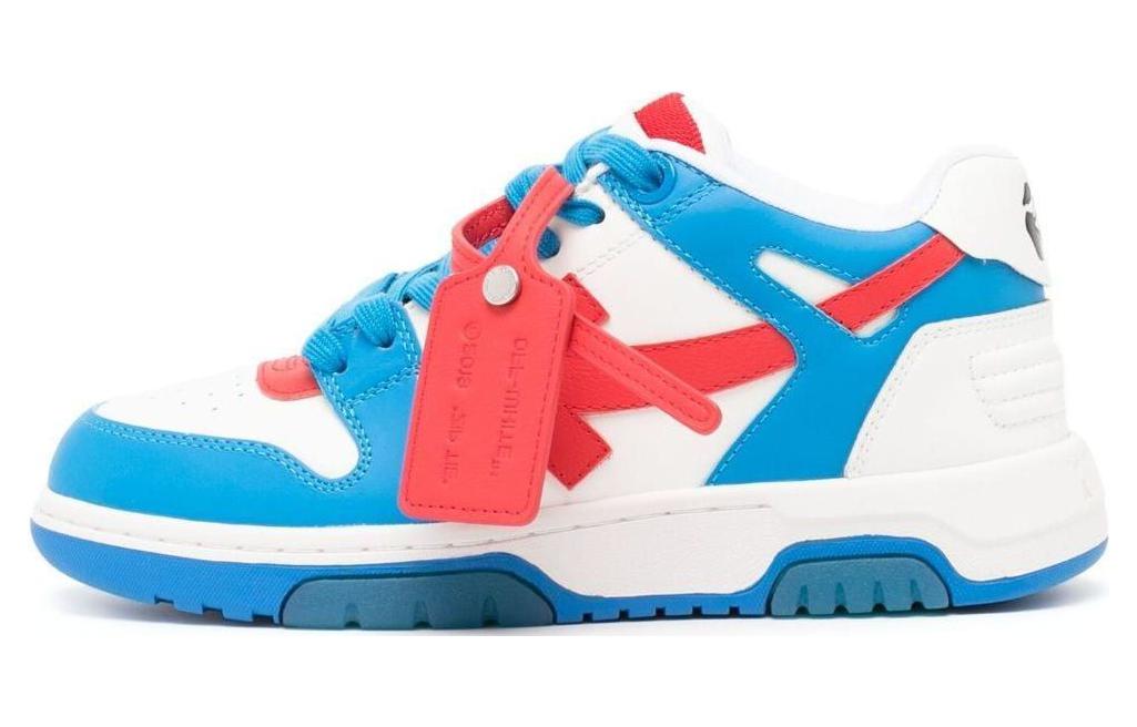 (W) Off-White Low 'Blue White Red'