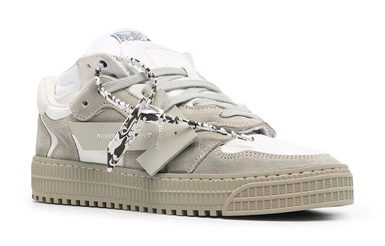 (W) Off-White Low 'Grey Logo Decal' 圖 2