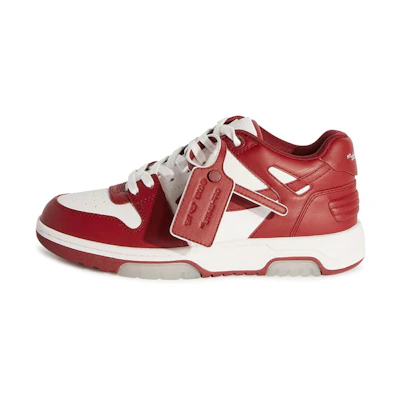 (W) Off-White Low 'Red White'